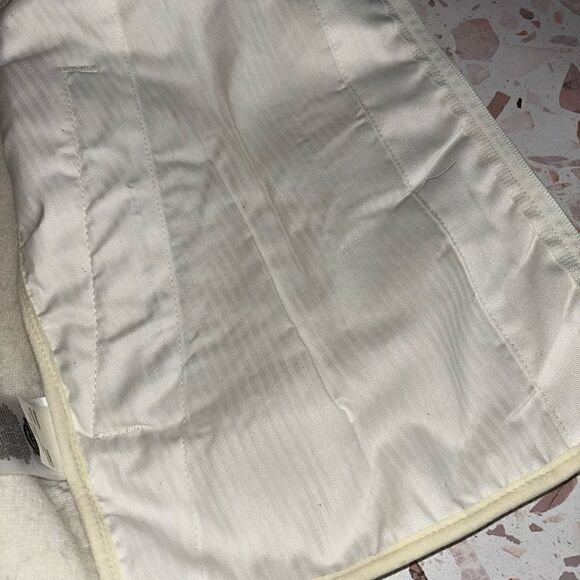 Dickies Red Chute vest off white cream small new - Picture 10 of 15